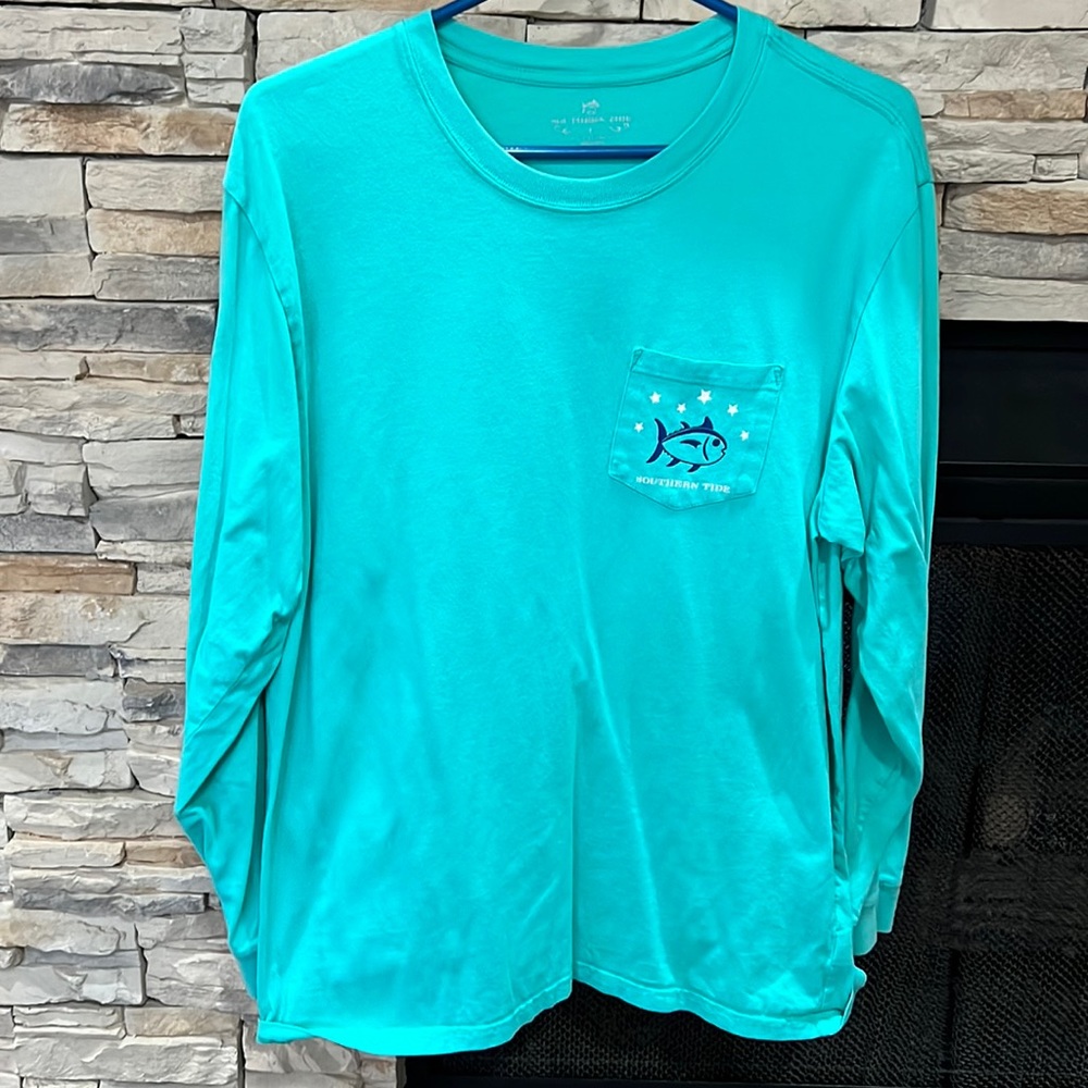 Southern Tide Long Sleeve T size L
